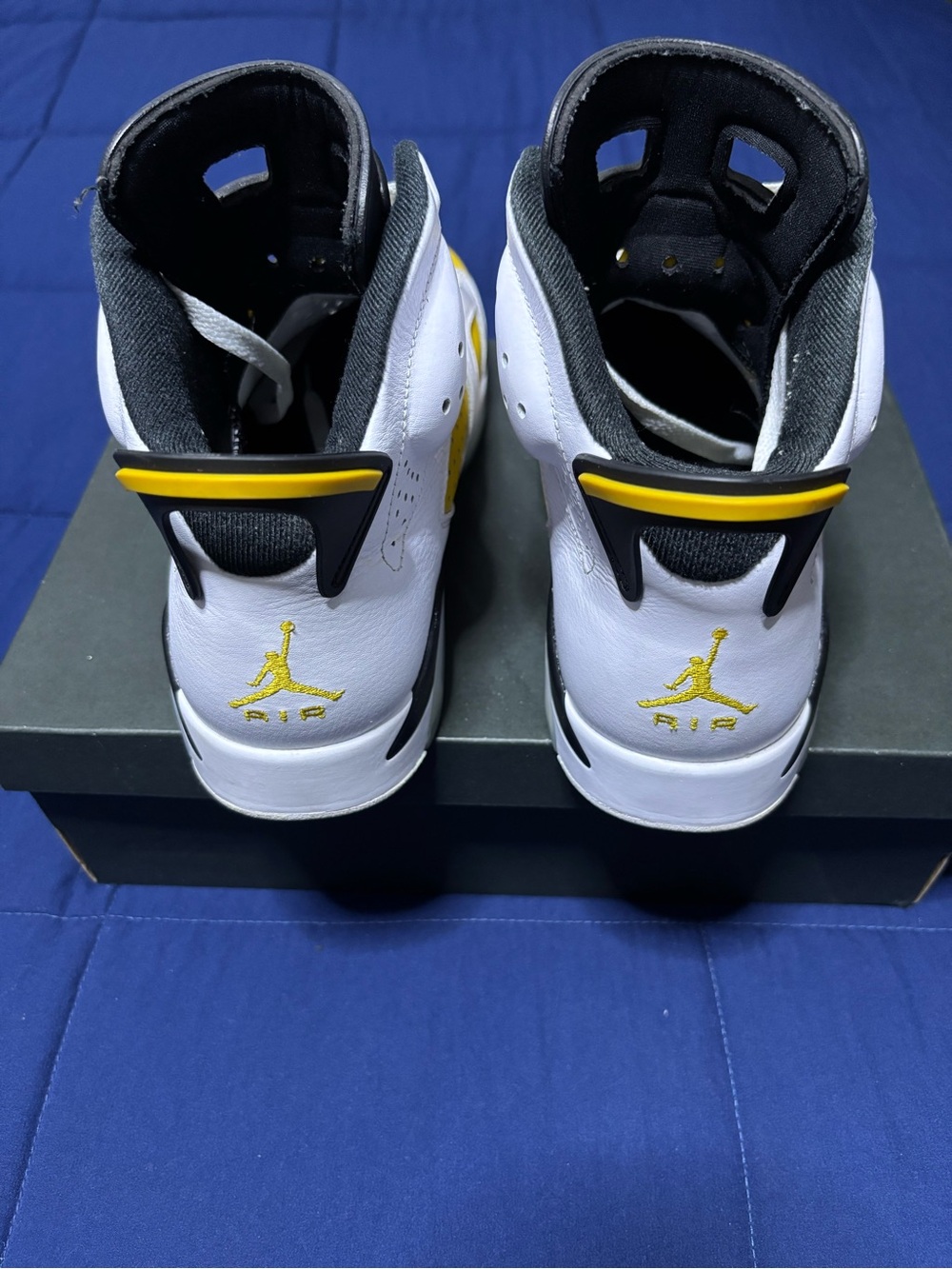 Jordan 6 Retro Yellow Ochre 2024 Size 10.5 - Picture 4 of 7